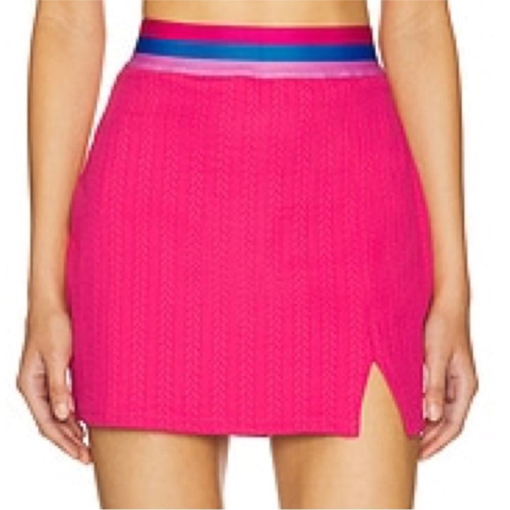 BEACH RIOT Shore Skirt in Orchid Cable Size Medium